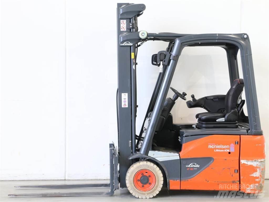 Linde E16C/386 EVO Stivuitor electric