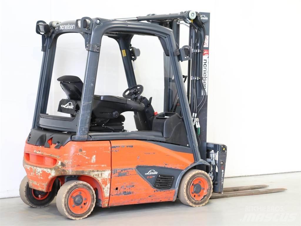 Linde E16P/386-02 Stivuitor electric
