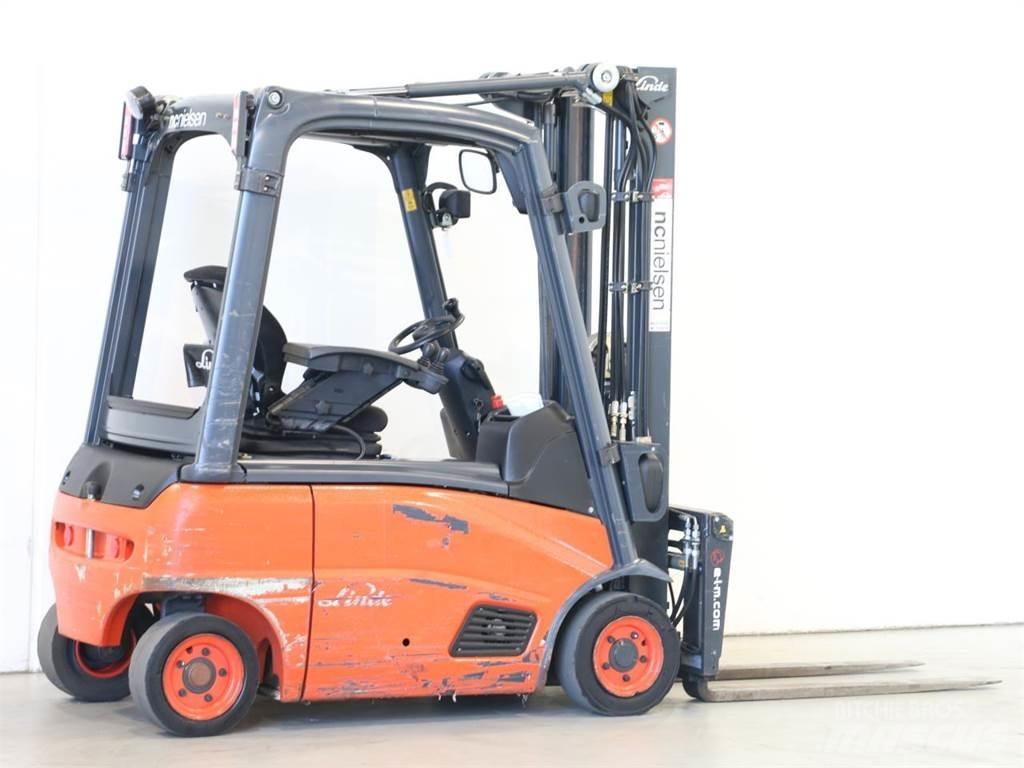 Linde E16P/386-02 Stivuitor electric