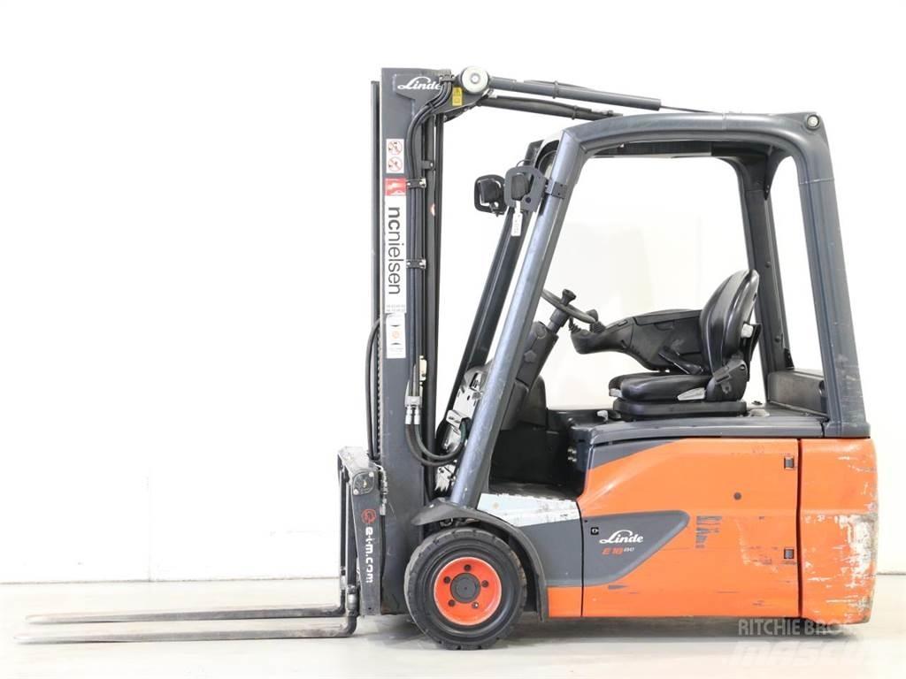 Linde E18/386-02 EVO Stivuitor electric