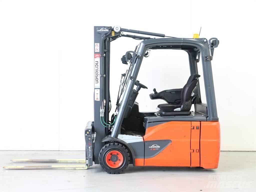 Linde E18 EVO/386-02 Stivuitor electric