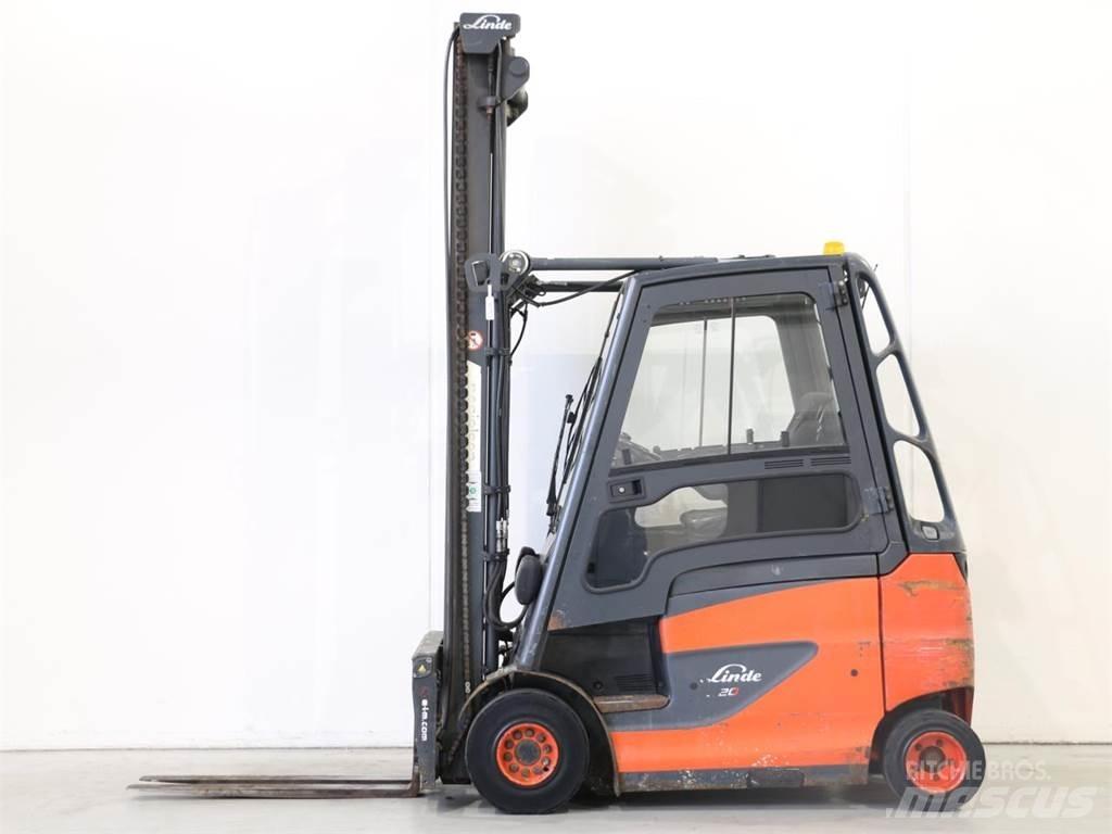Linde E20/600H/387 Stivuitor electric