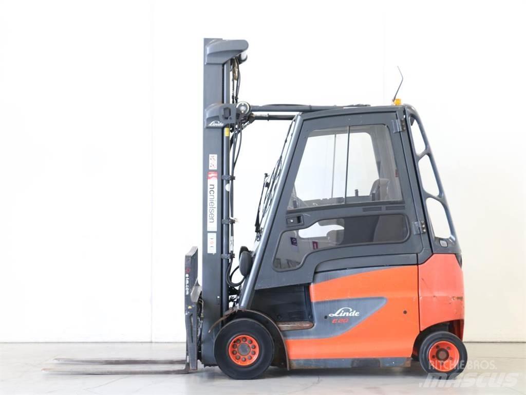 Linde E20/600H/387 Stivuitor electric