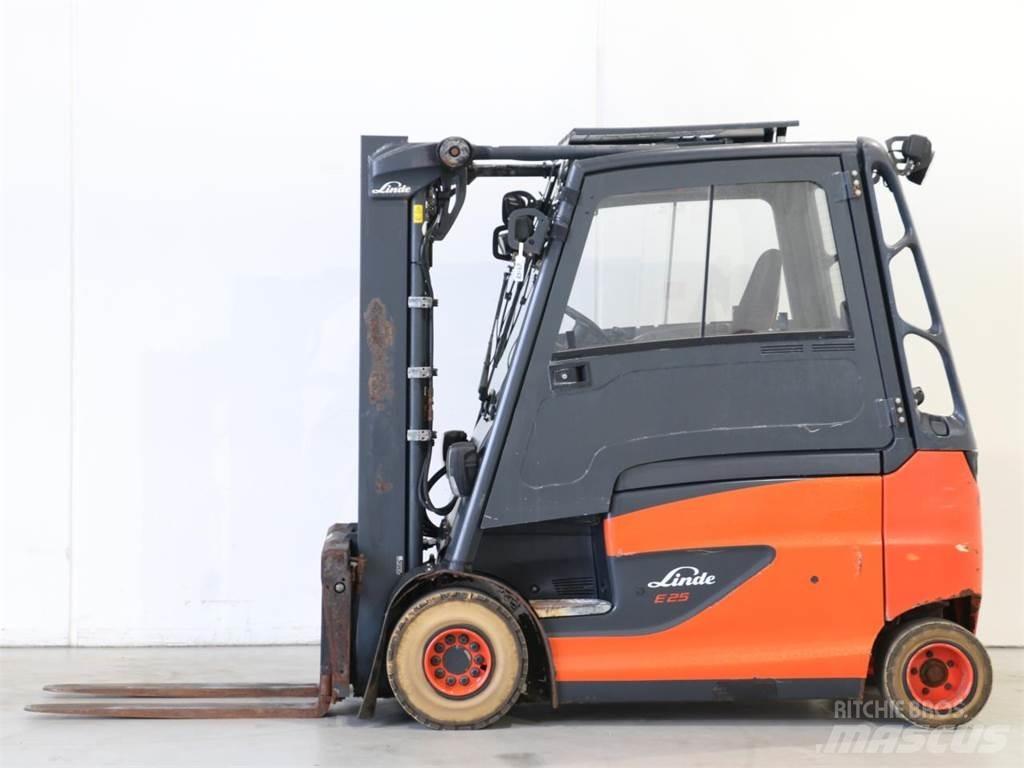 Linde E25/600HL/387 Stivuitor electric