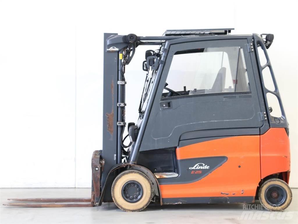 Linde E25/600HL/387 Stivuitor electric