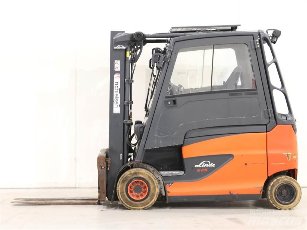 Linde E25/600HL/387 Stivuitor electric