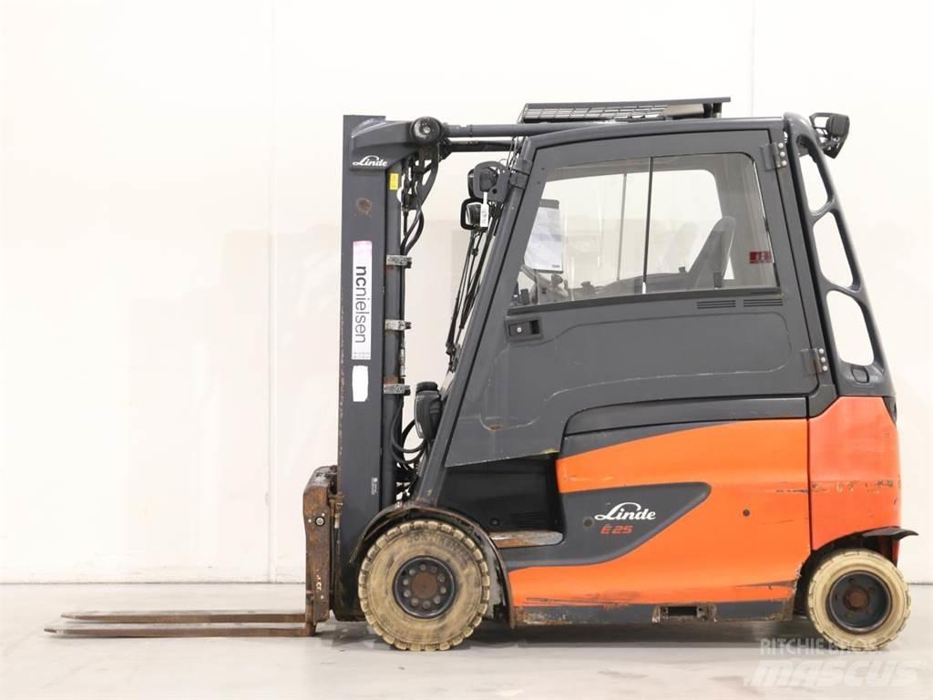Linde E25/600HL/387 Stivuitor electric