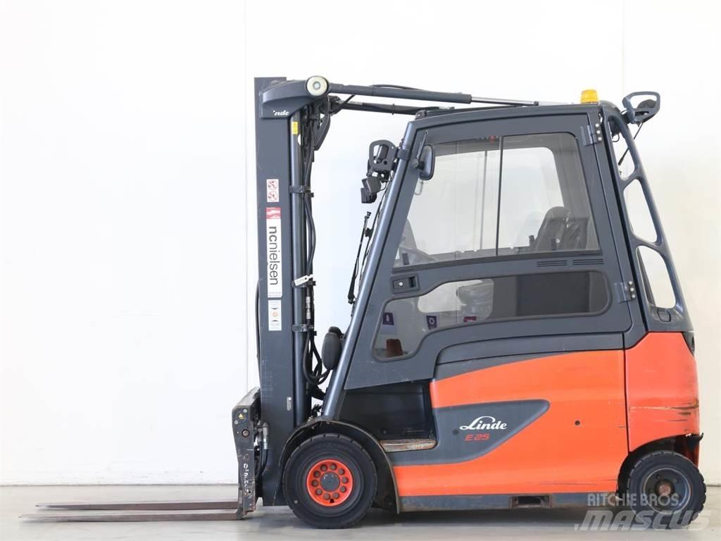 Linde E25/600HL/387 Stivuitor electric