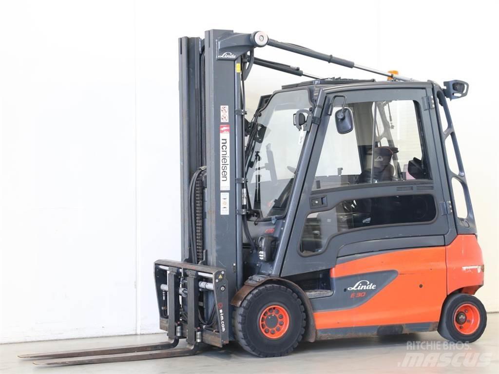 Linde E30L/387 Stivuitor electric