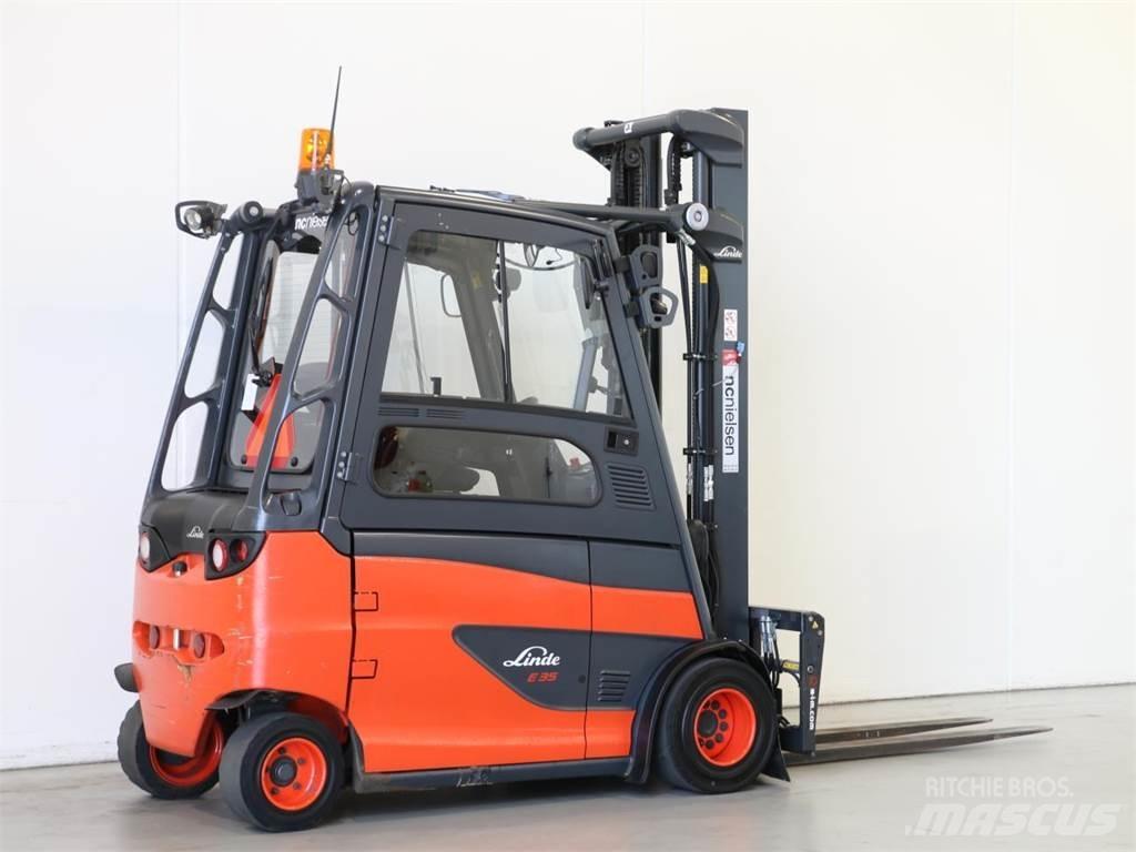 Linde E35HL/387 Stivuitor electric
