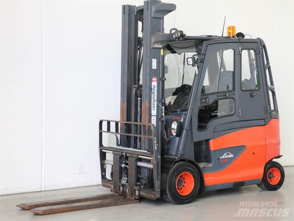 Linde E35HL/387 Stivuitor electric