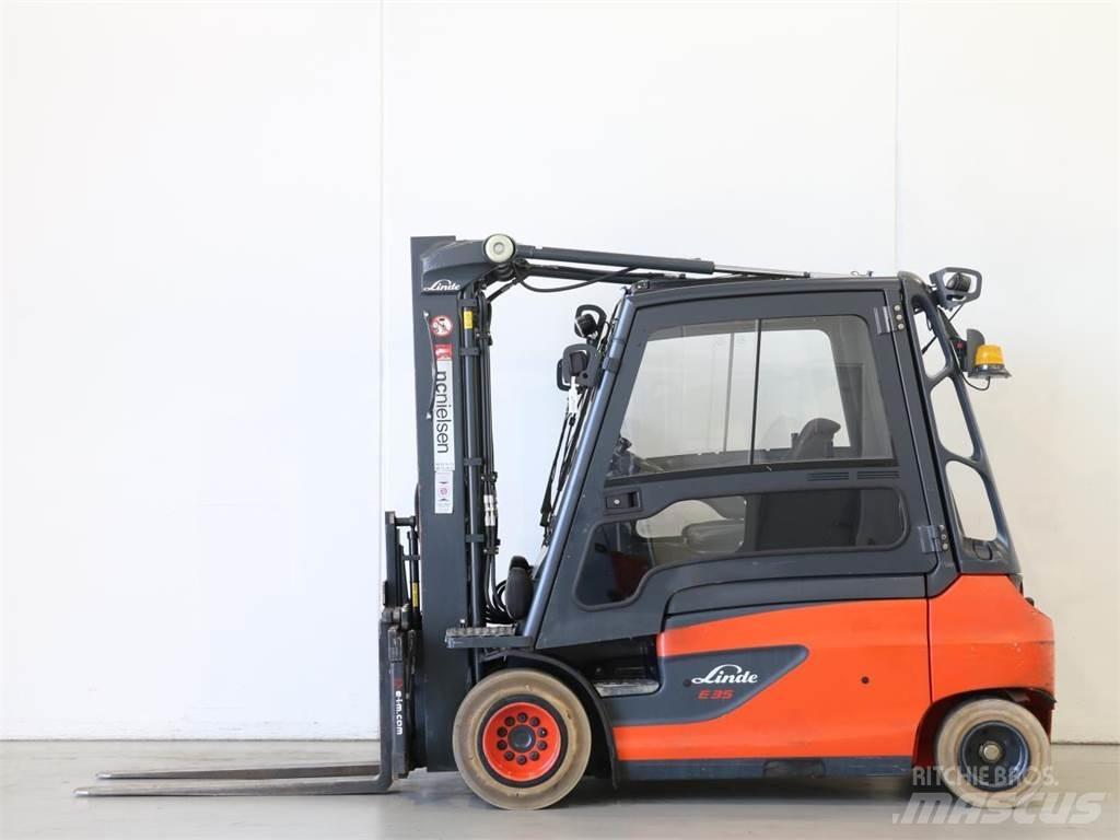 Linde E35L/387 Stivuitor electric