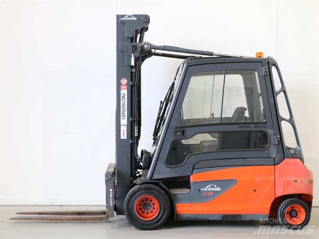 Linde E35L/387 Stivuitor electric