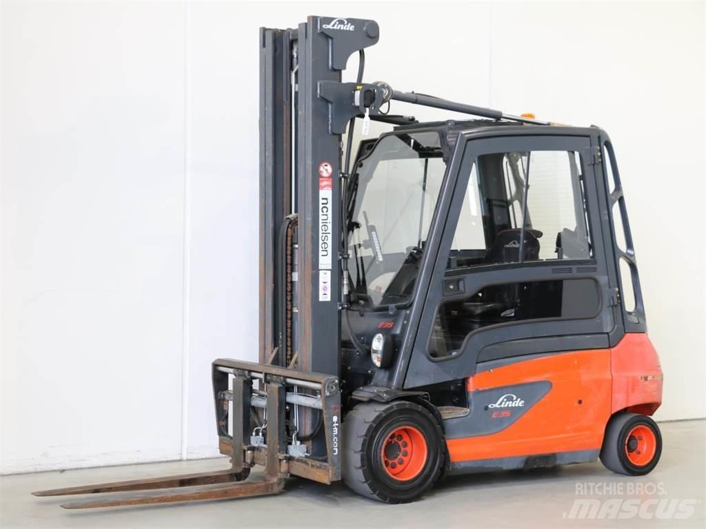 Linde E35L/387 Stivuitor electric