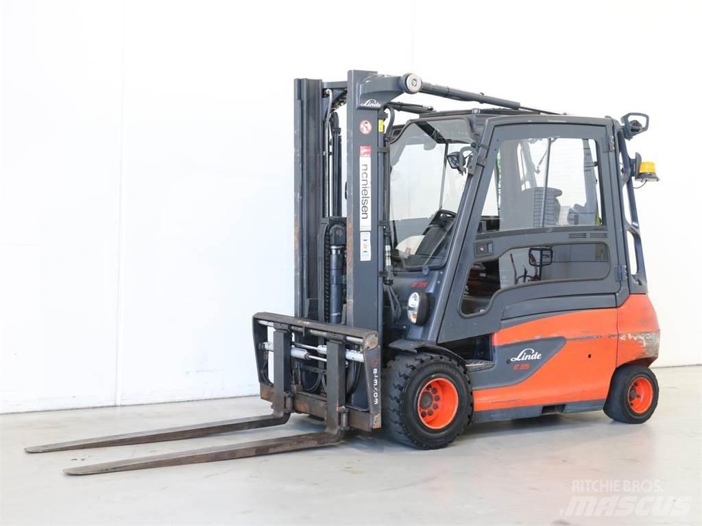 Linde E35L/387 Stivuitor electric