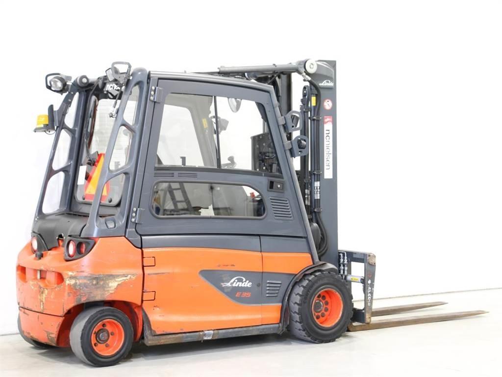 Linde E35L/387 Stivuitor electric