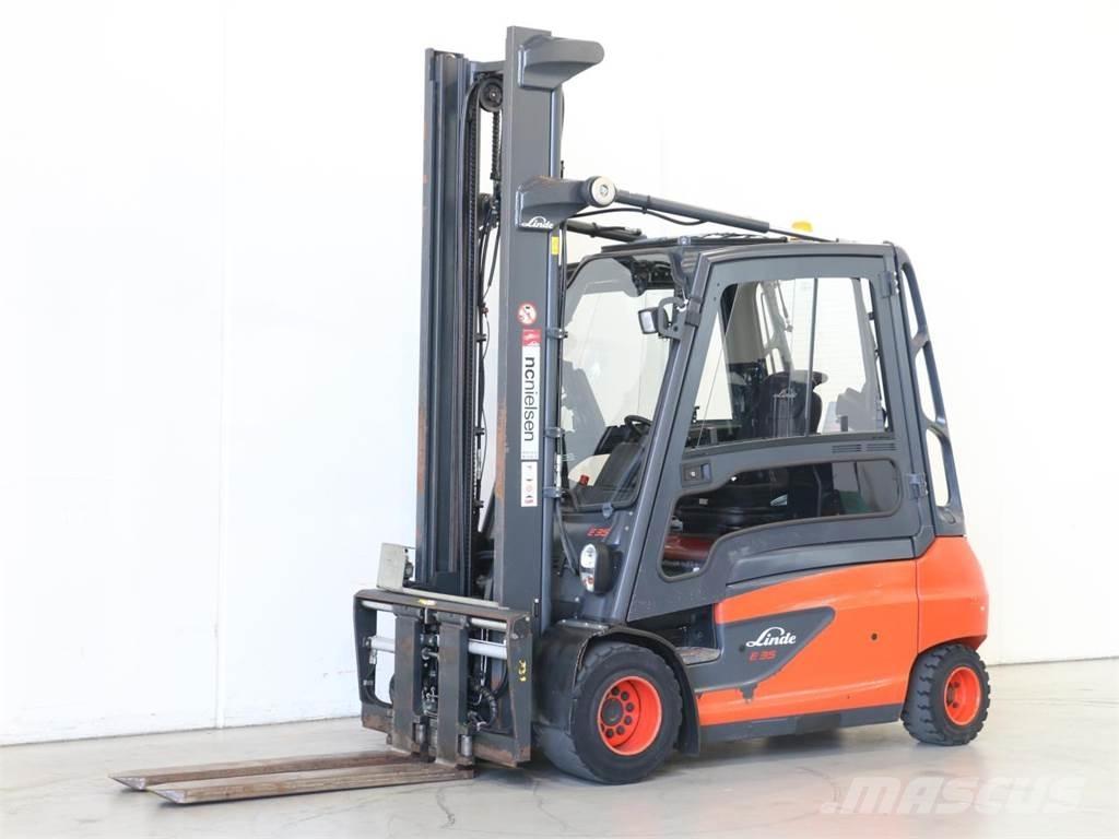 Linde E35L/387 Stivuitor electric