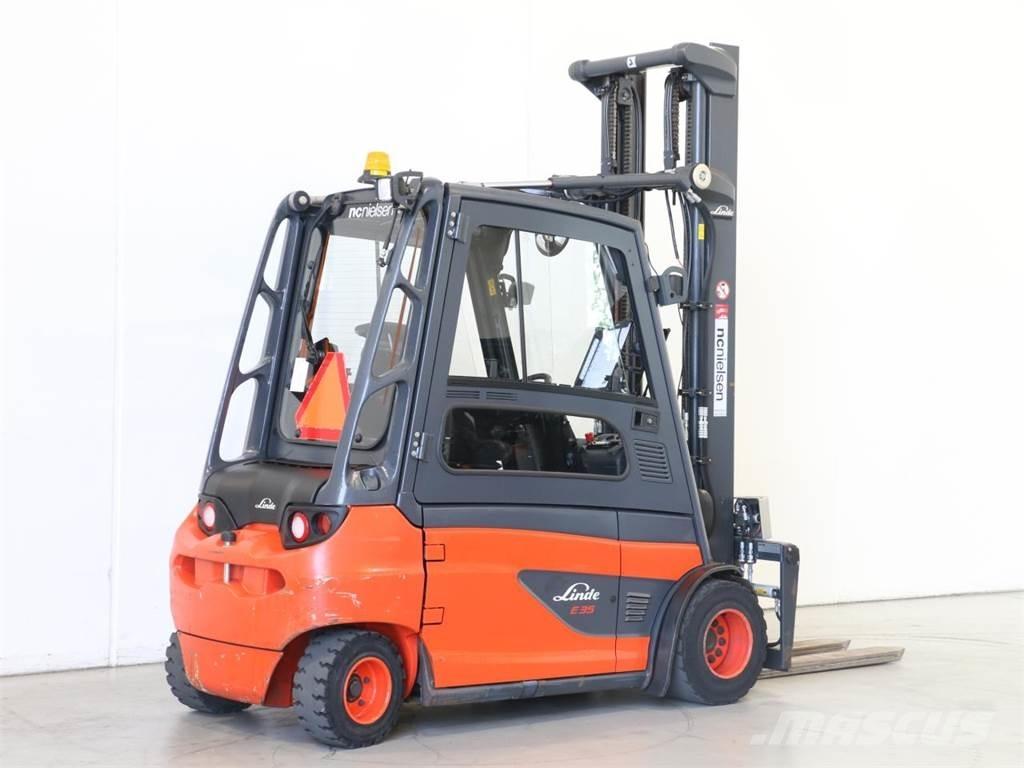 Linde E35L/387 Stivuitor electric