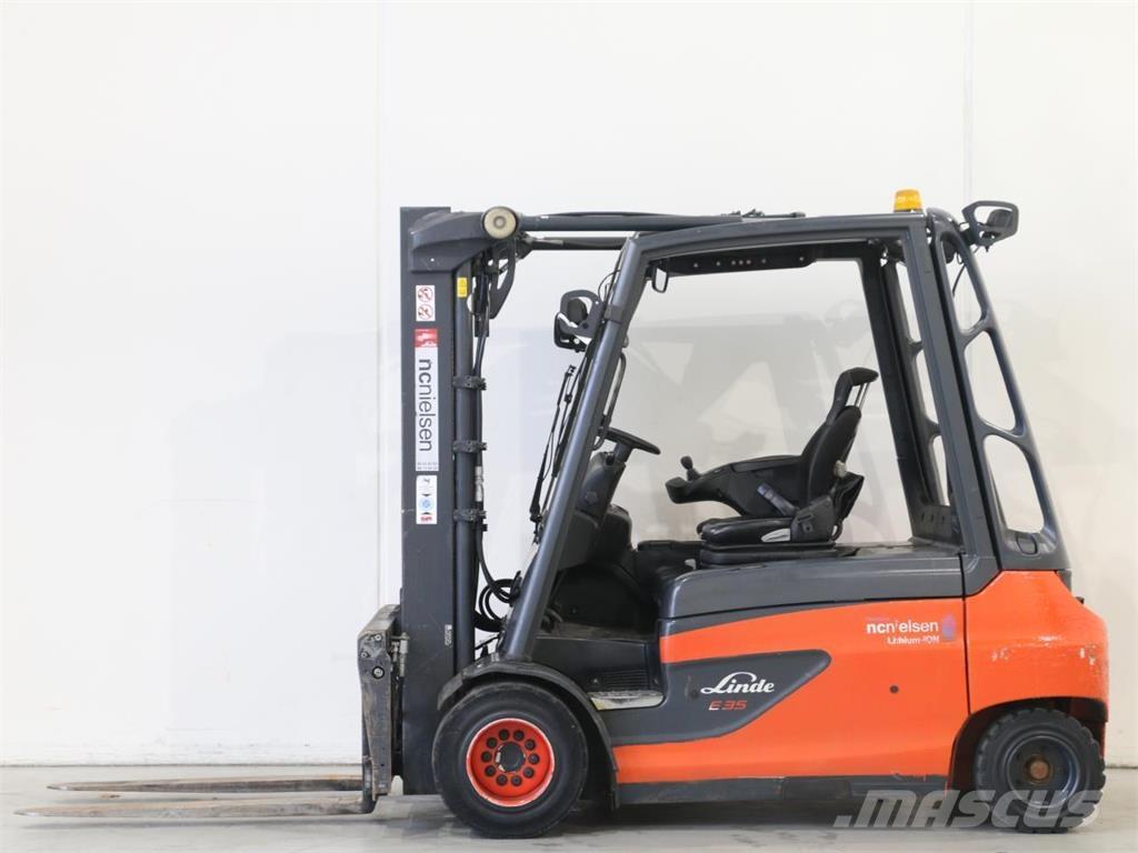 Linde E35L/387 Stivuitor electric