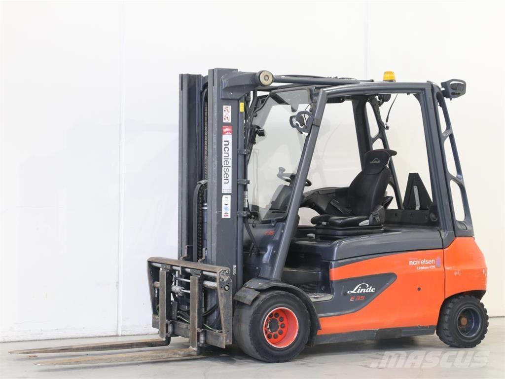 Linde E35L/387 Stivuitor electric