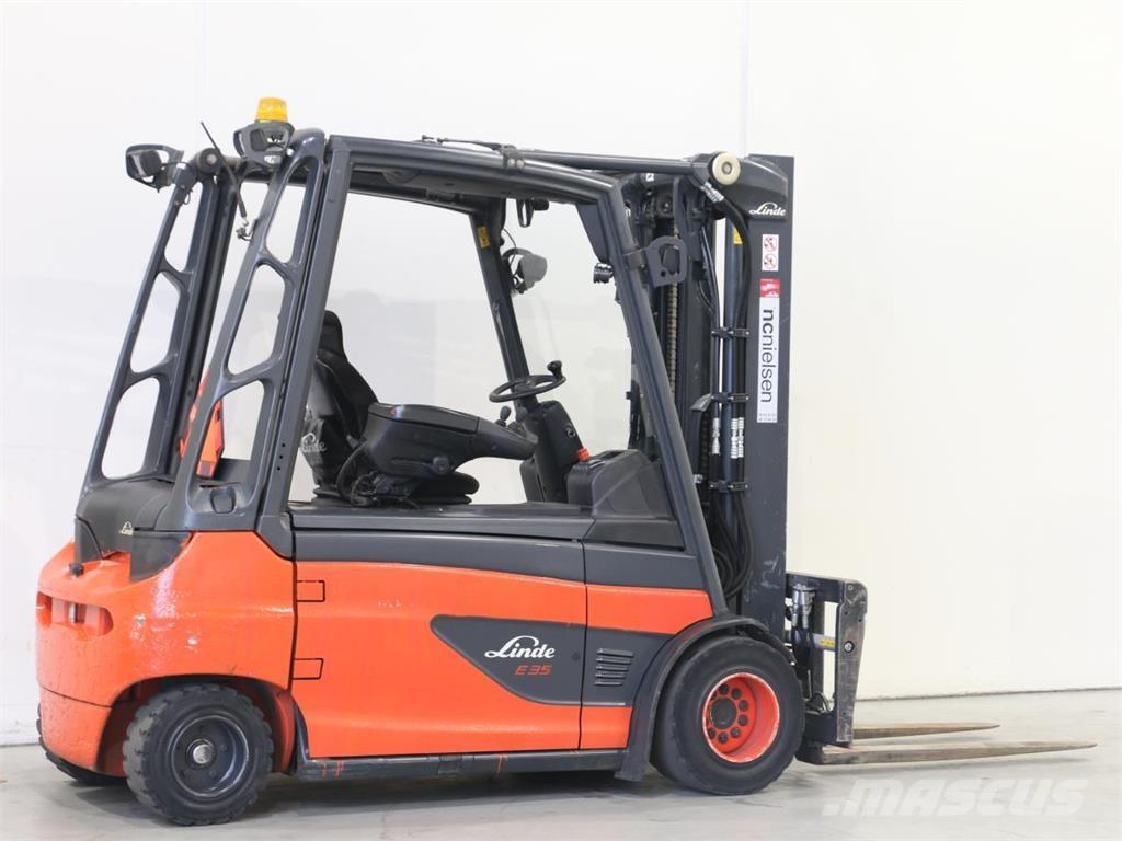 Linde E35L/387 Stivuitor electric