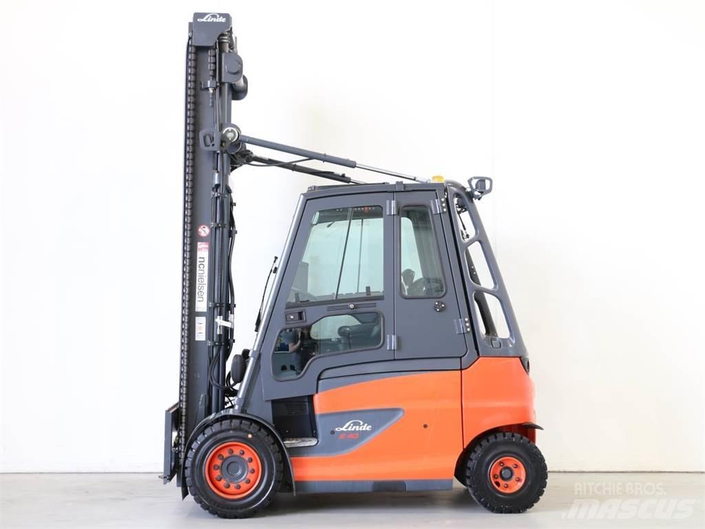 Linde E40/600H/388 Stivuitor electric