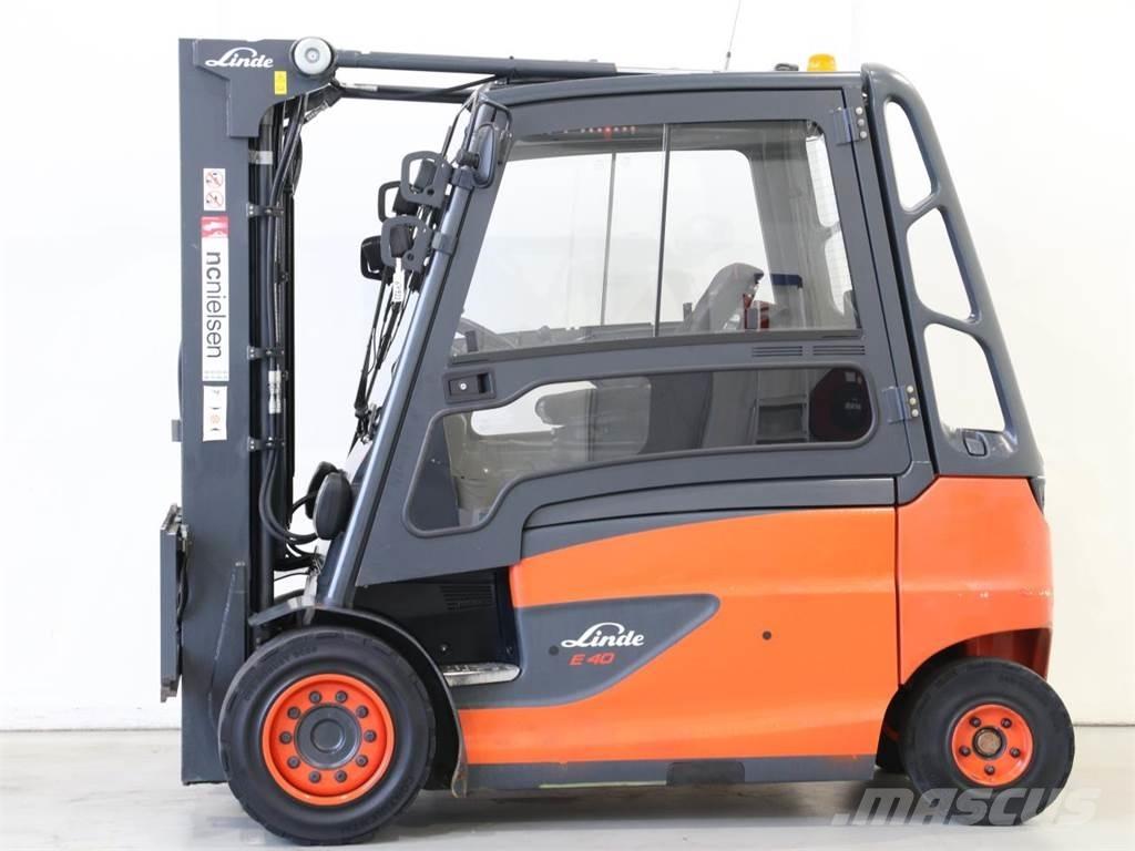 Linde E40/600HL/388 Stivuitor electric