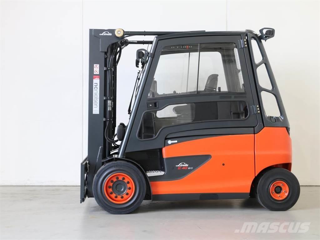 Linde E40/600HL/388 Stivuitor electric
