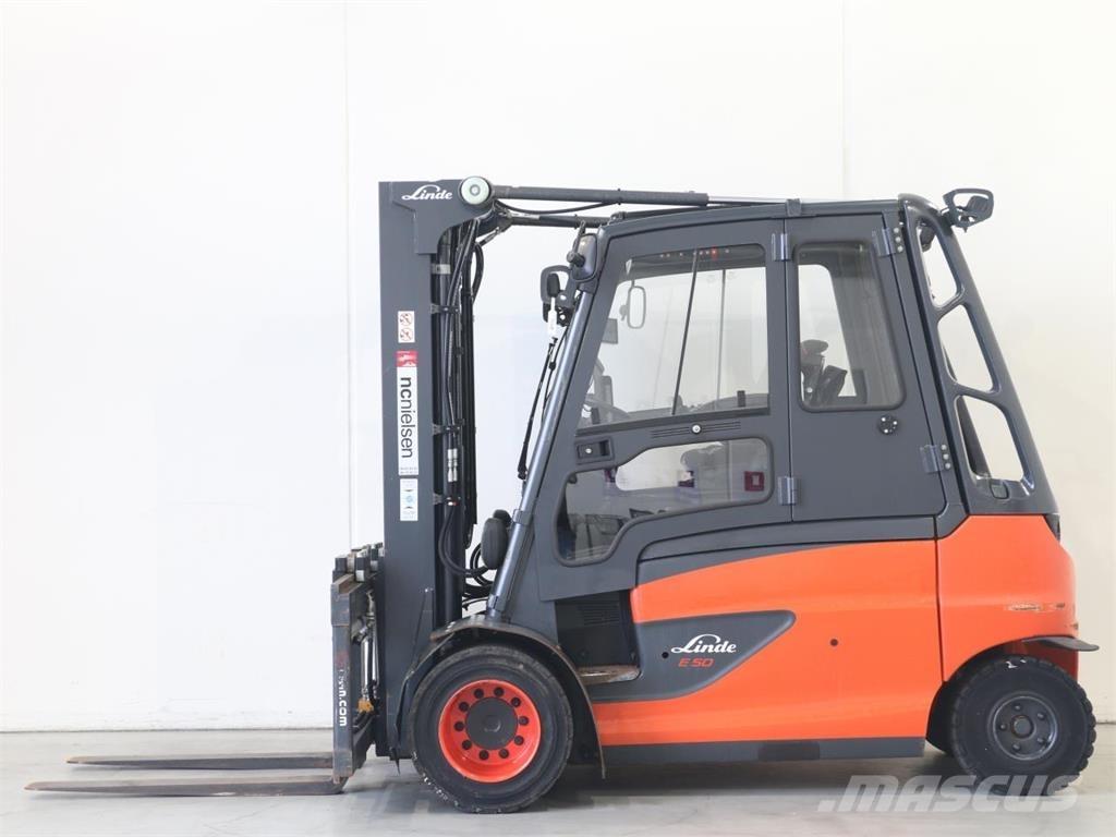 Linde E50/600HL/388 Stivuitor electric