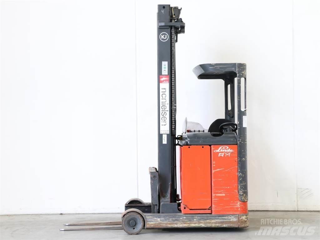 Linde R14/113 Stivuitor cu catarg retractabil