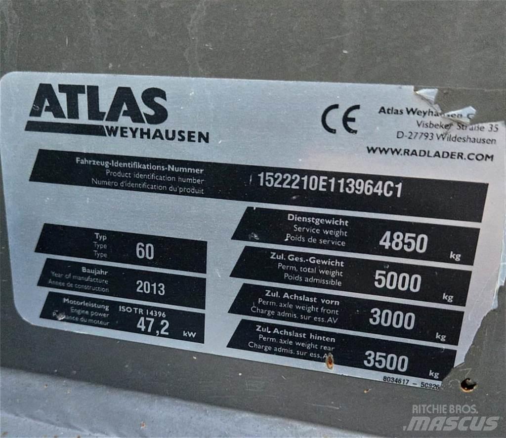 Atlas AR60 Incarcator pe pneuri
