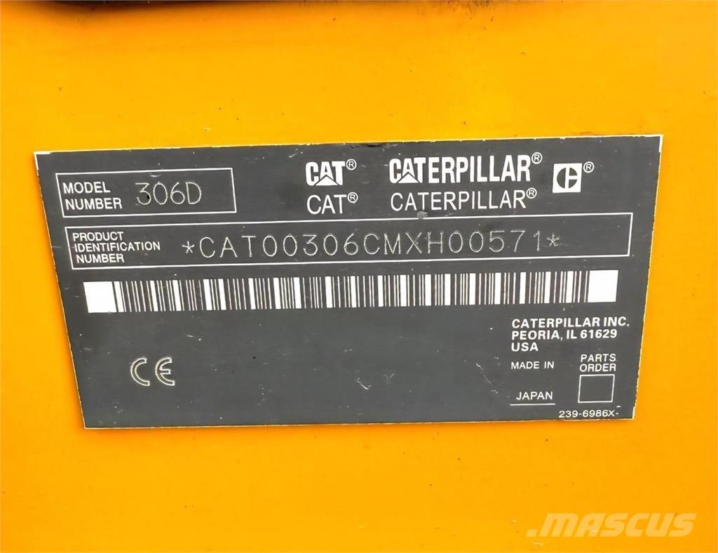 CAT 306D Mini excavatoare < 7t