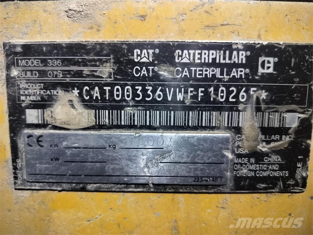 CAT 336 Excavatoare pe șenile
