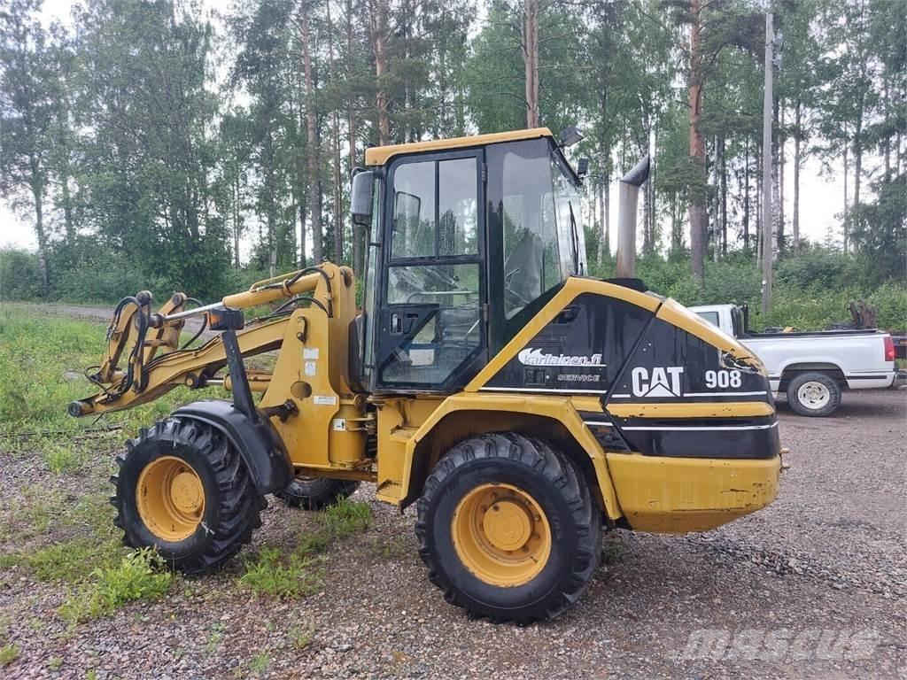 CAT 908 Incarcator pe pneuri