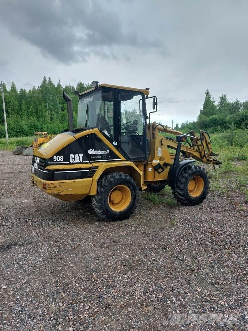 CAT 908 Incarcator pe pneuri