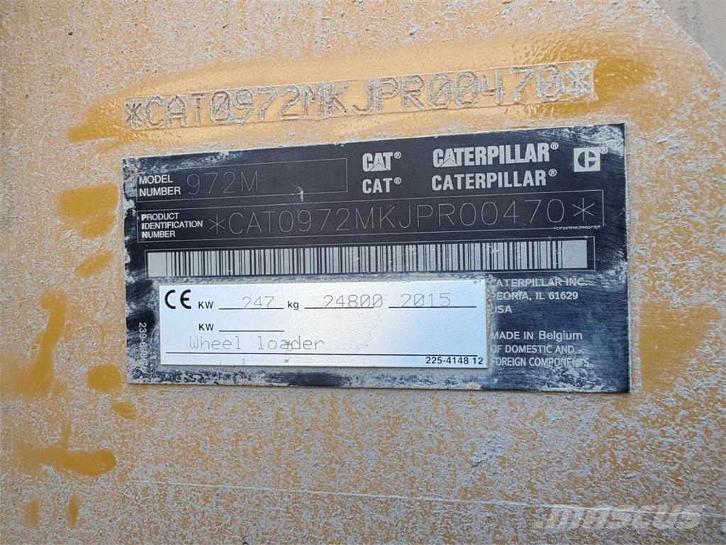 CAT 972 M Incarcator pe pneuri