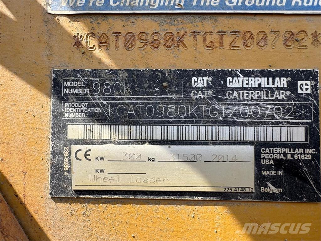CAT 980 K Incarcator pe pneuri