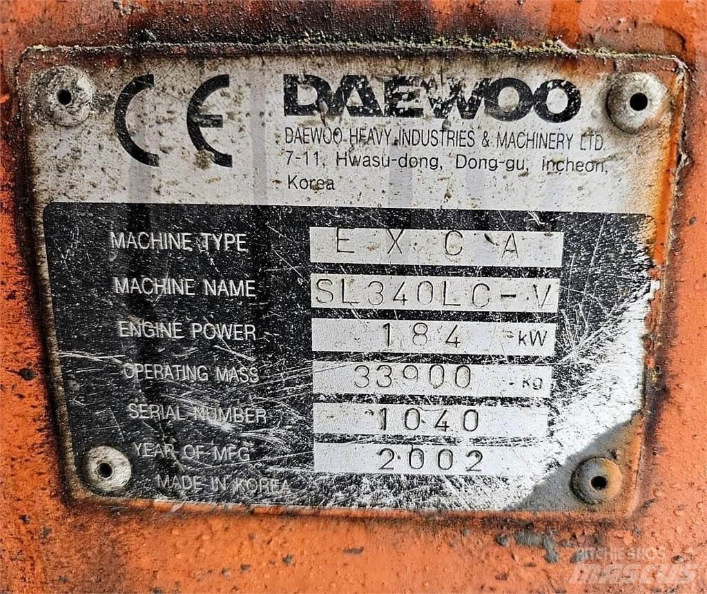 Daewoo SL340LC-V Excavatoare pe șenile
