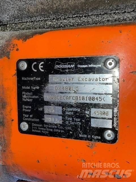 Doosan DX480LC Excavatoare pe șenile
