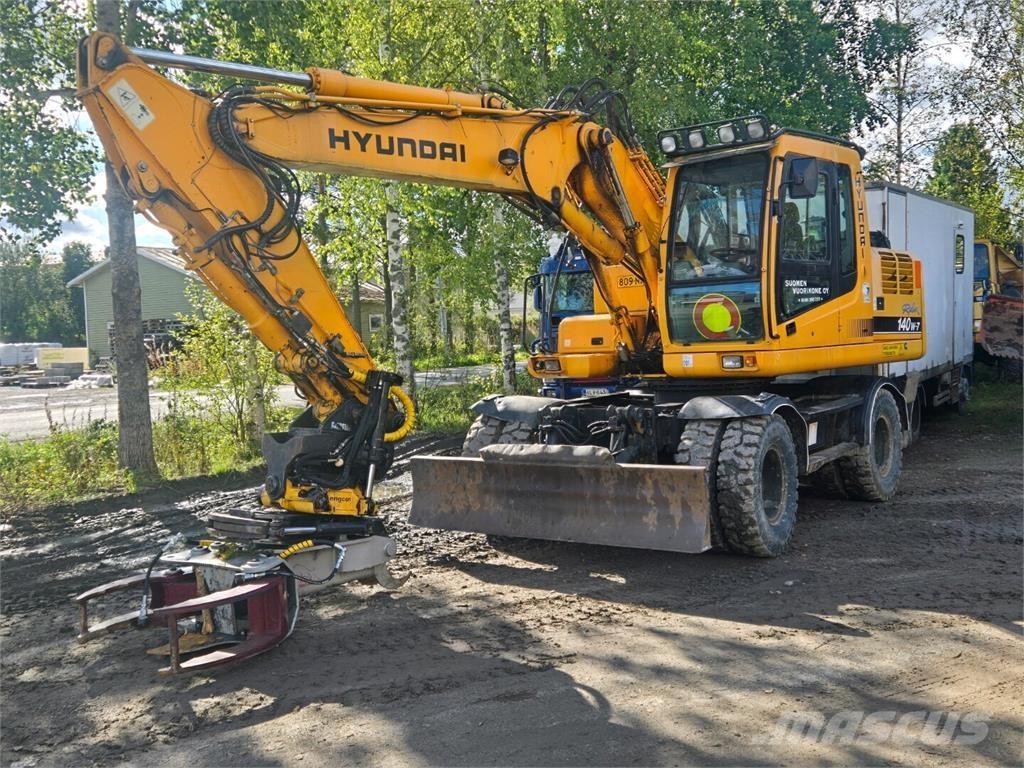 Hyundai 140W-7 Excavatoare cu roti