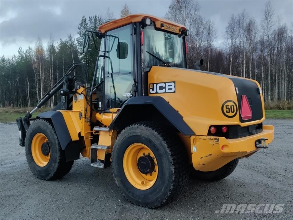 JCB 413 K T4 Incarcator pe pneuri