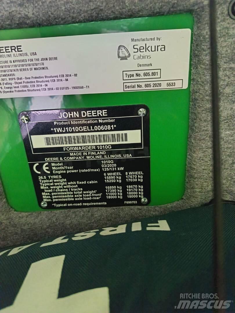 John Deere 1010G Transportoare