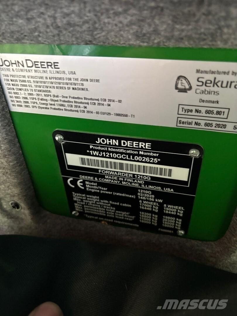 John Deere 1210G Transportoare