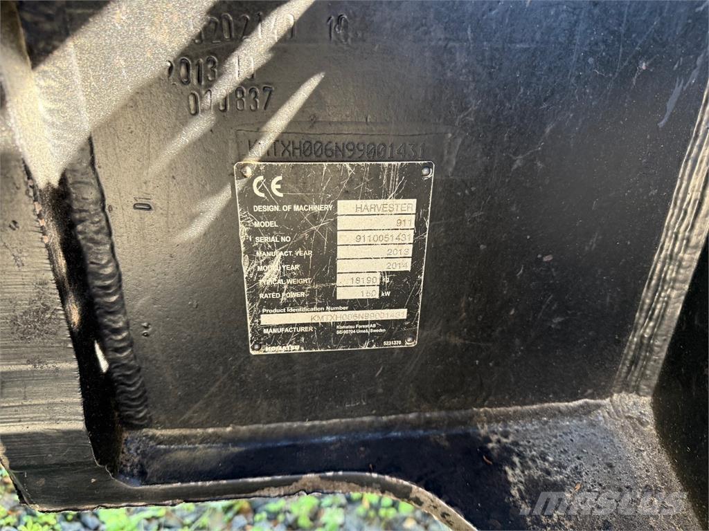 Komatsu 911.5 Combine forestiere