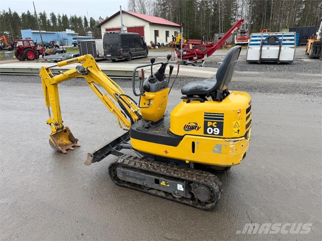 Komatsu PC09 Mini excavatoare < 7t