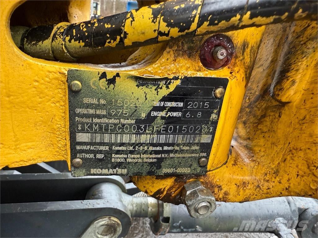 Komatsu PC09 Mini excavatoare < 7t