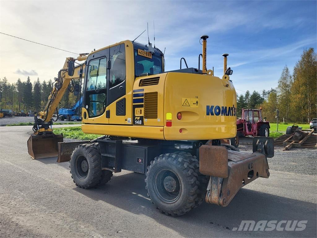 Komatsu PW 148-10 Excavatoare cu roti