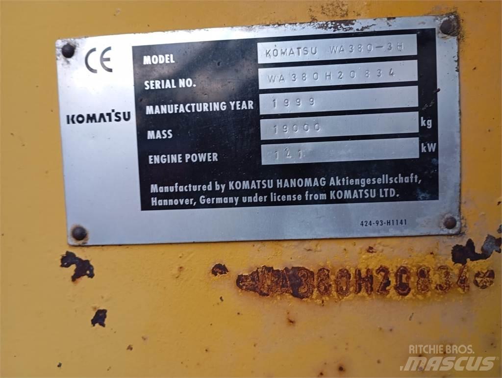 Komatsu WA 380-3H Incarcator pe pneuri