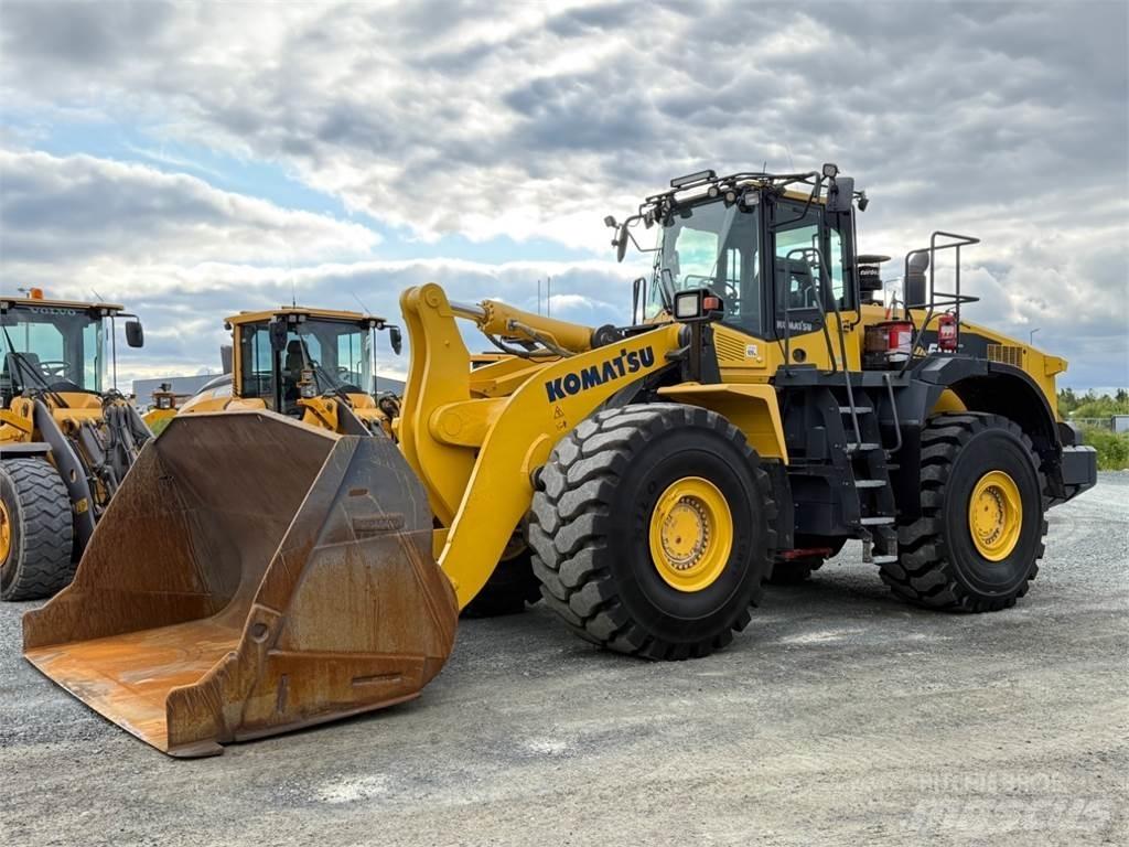 Komatsu WA500-7 Incarcator pe pneuri