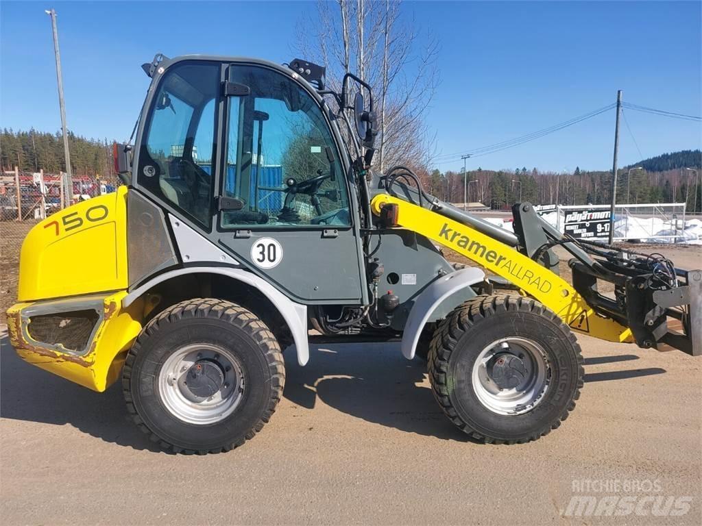 Kramer 750 Incarcator pe pneuri